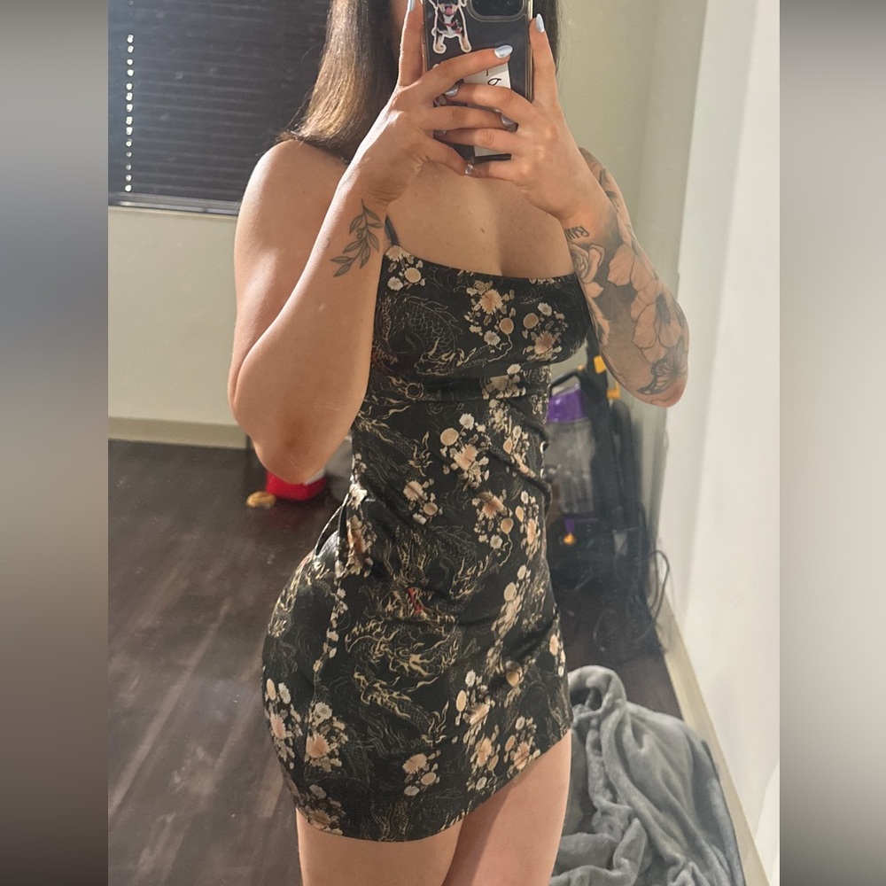 Urban outfitters satin bodycon mini dress Size Small